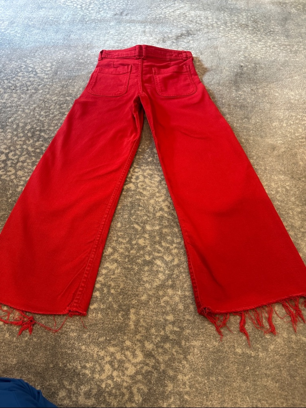 Zara Kids Wide Leg Red Pants size 9 - Picture 6 of 8